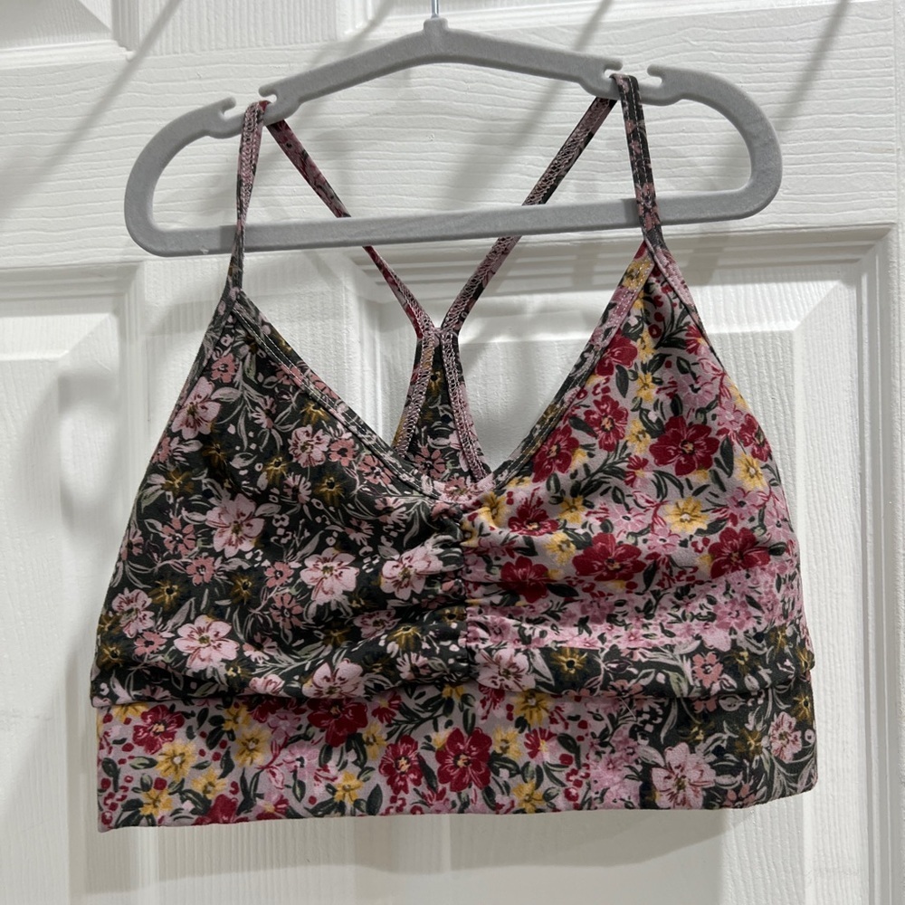 Floral Print Women's bra small